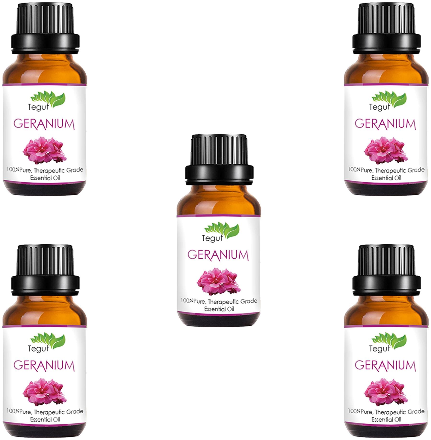

Tegut 100 Pure Geranium Essential Oil - (20 ml) (Pack Of 5)