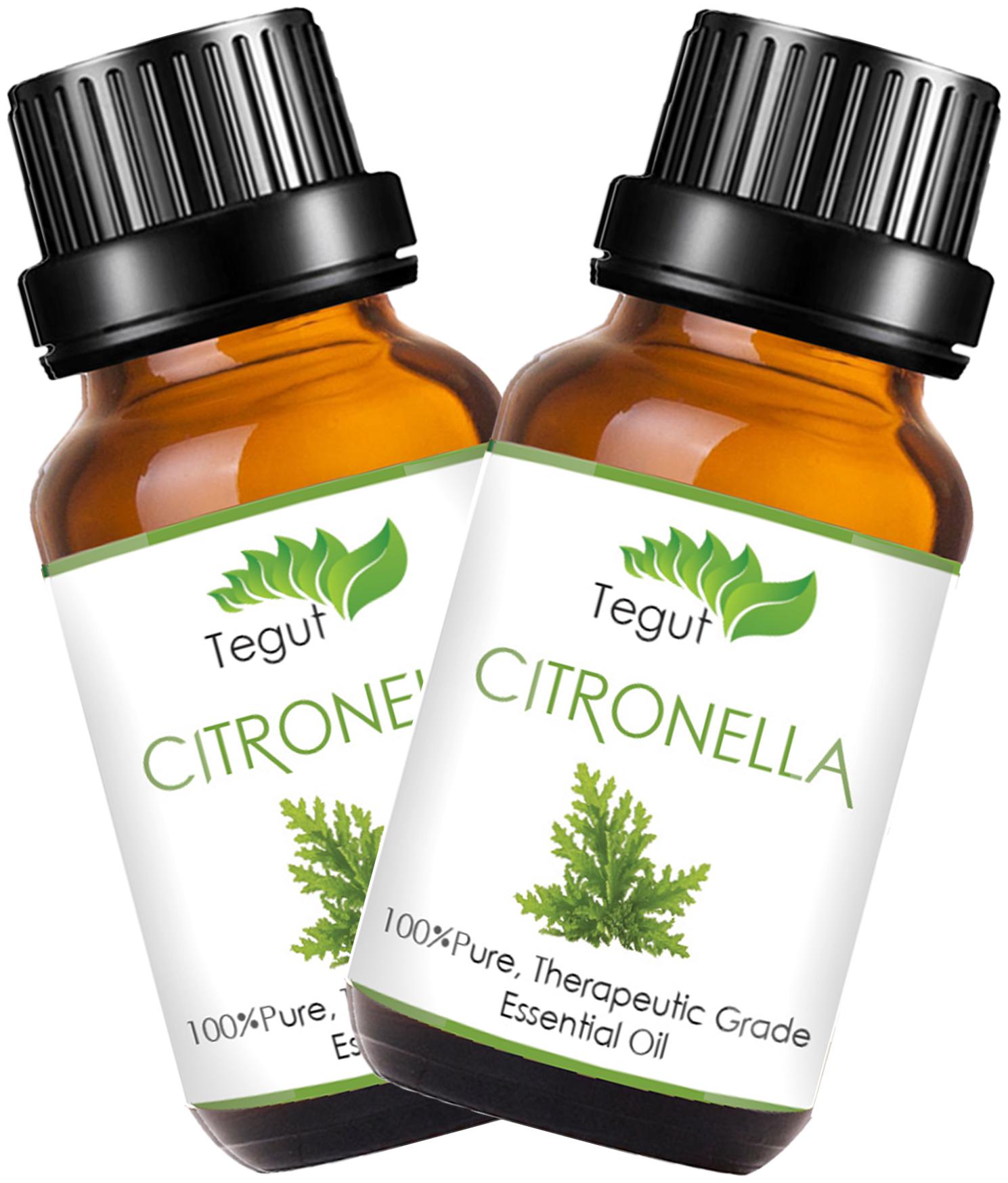 

TEGUT 100 Pure Citronella Essential Oil (20 ml) (Pack of 2)