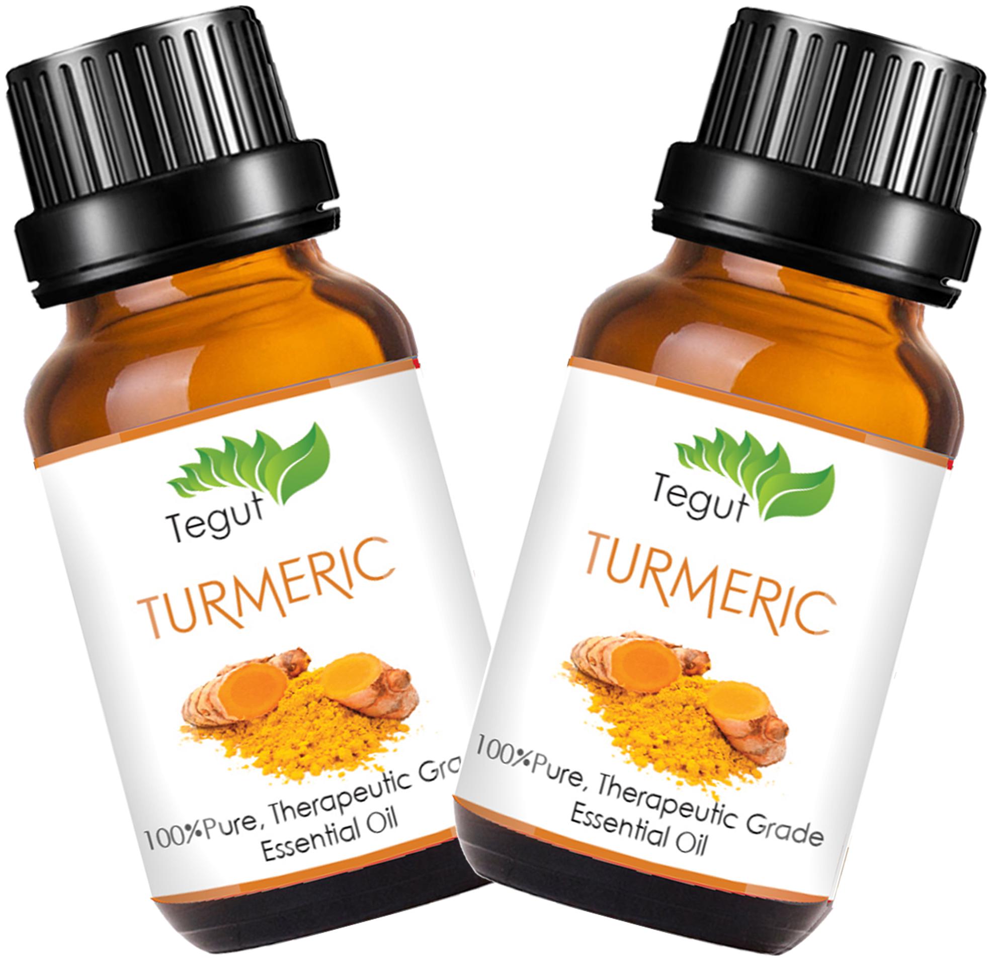 

TEGUT 100 Pure and natural Turmeric Essential Oil (10 ml) (Pack of 2)