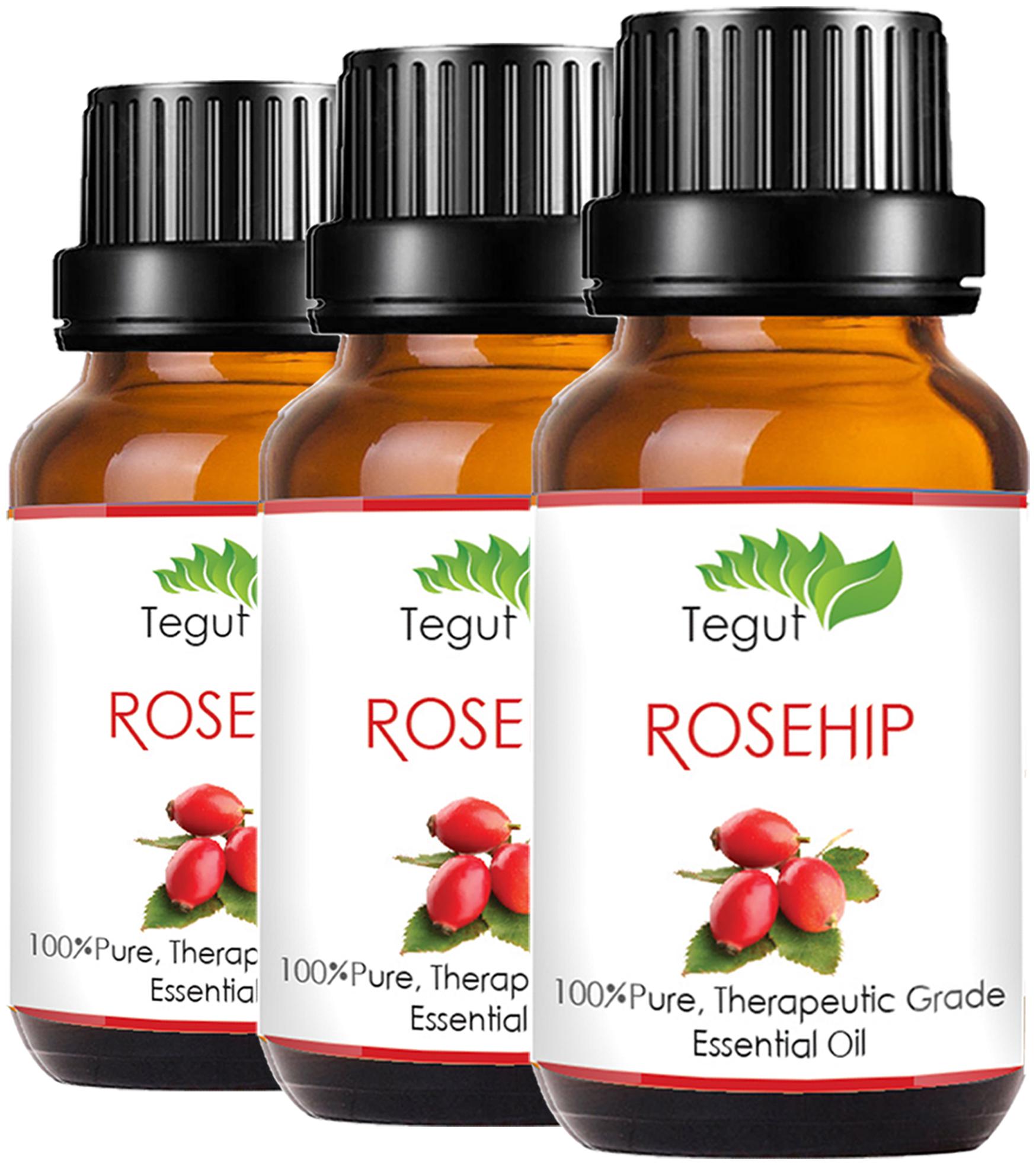 

TEGUT 100 Rosehip Pure and Cold Pressed Oil (15 ml) (Pack of 3)