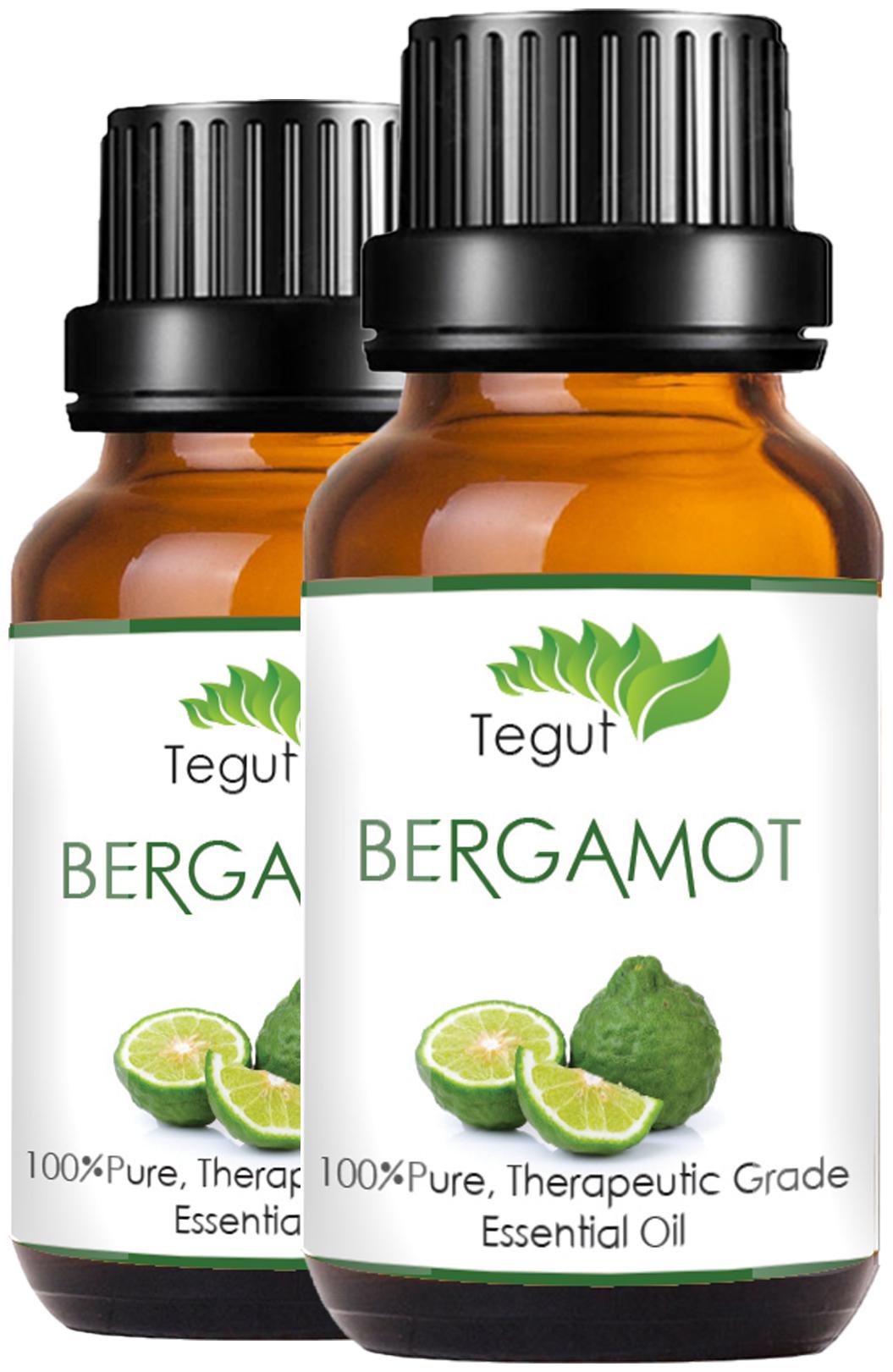

Tegut Bergamot Essential Oil Pure Natural Aromatherapy Therapeutic Grade Oil For Skin Care Hair Care Hair Oil (18 ml) (Pack Of 2)