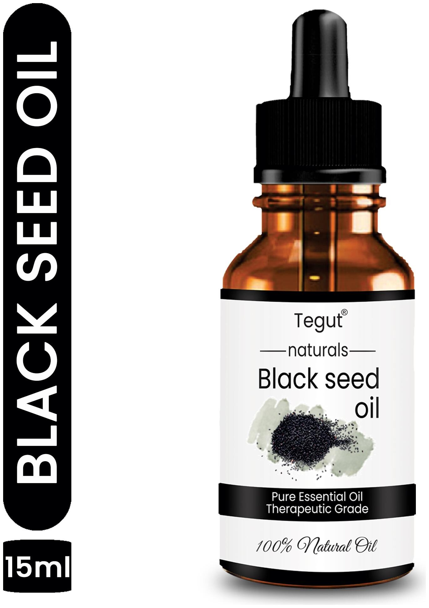 

Tegut Black Seed Oil 100 Pure and Natural (15 ml) (Pack of 1)