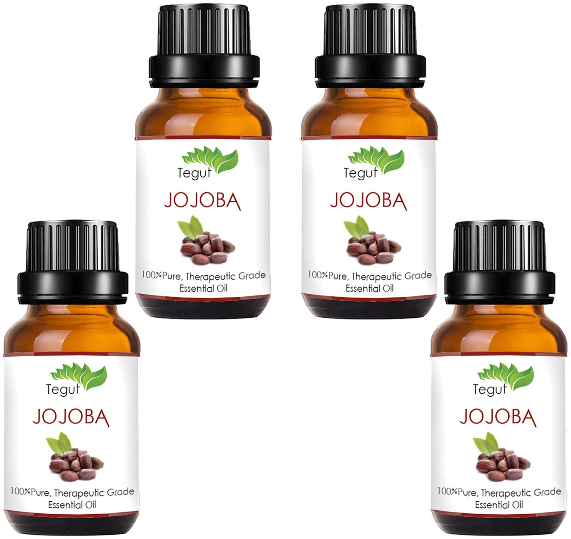 

Tegut Essentials Pure And Organic Jojoba Oil (18 ml) (Pack Of 4)