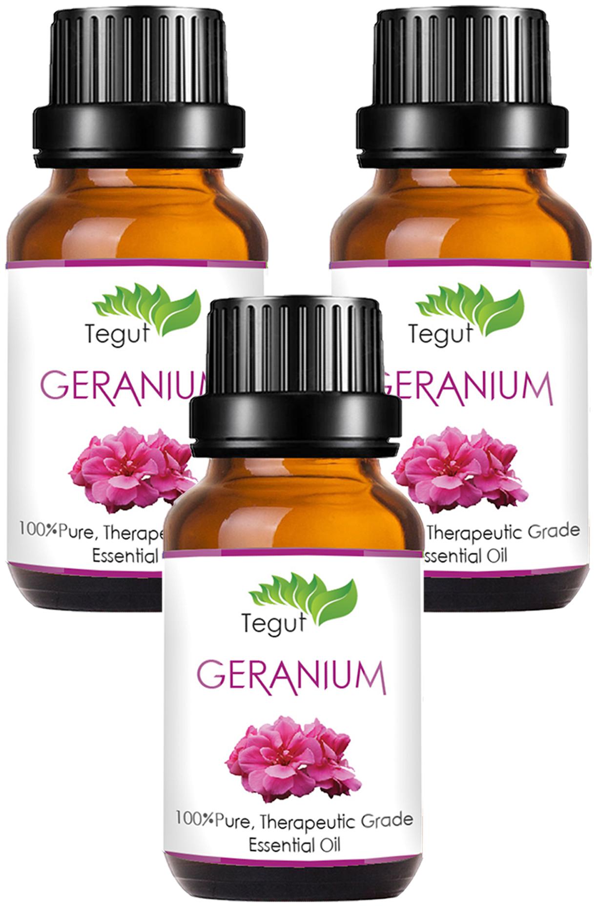 

Tegut Geranium Essential Oil (10 ml) (Pack Of 3)