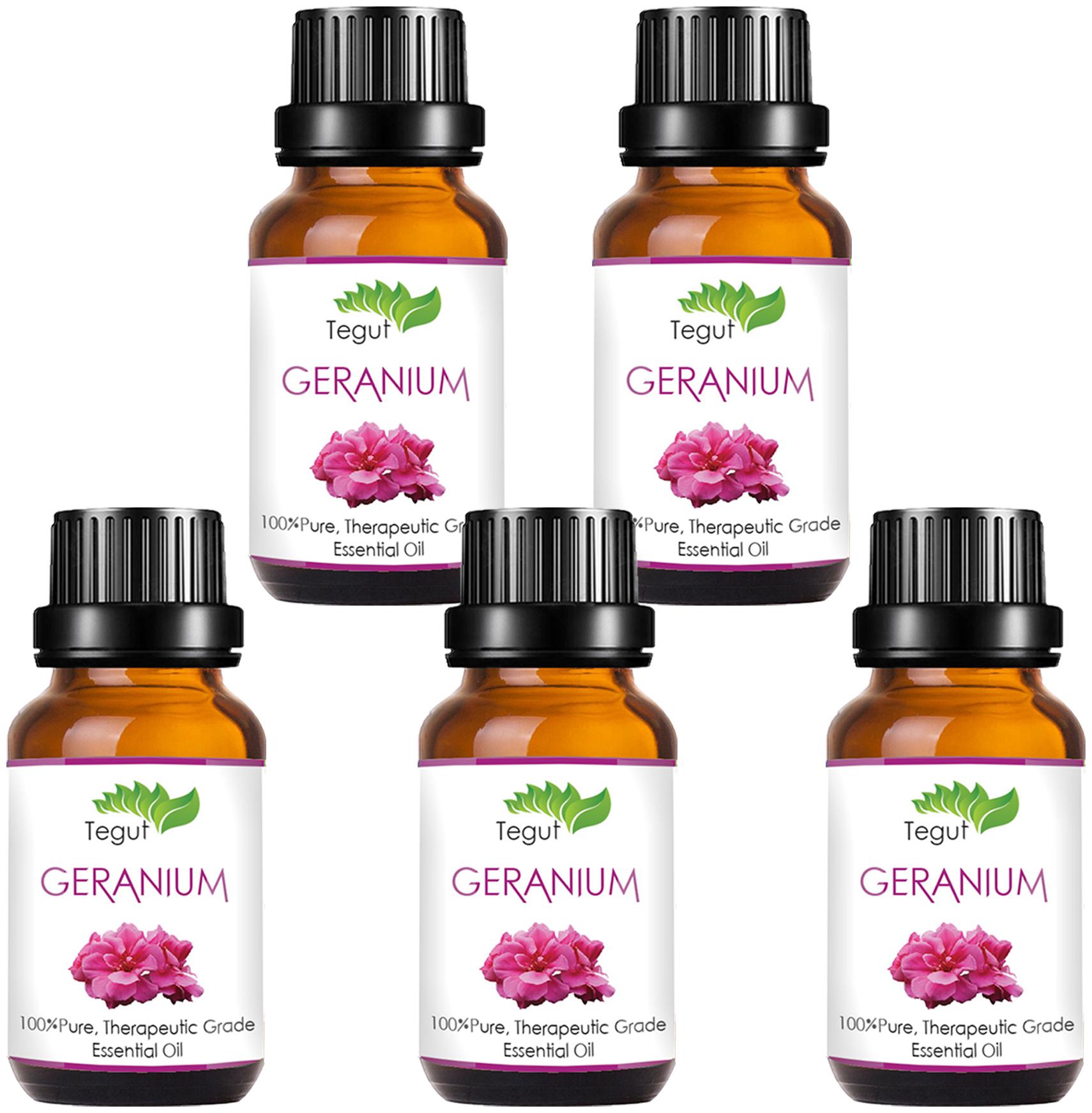 

Tegut Geranium Essential Oil (30 ml) (Pack Of 5)