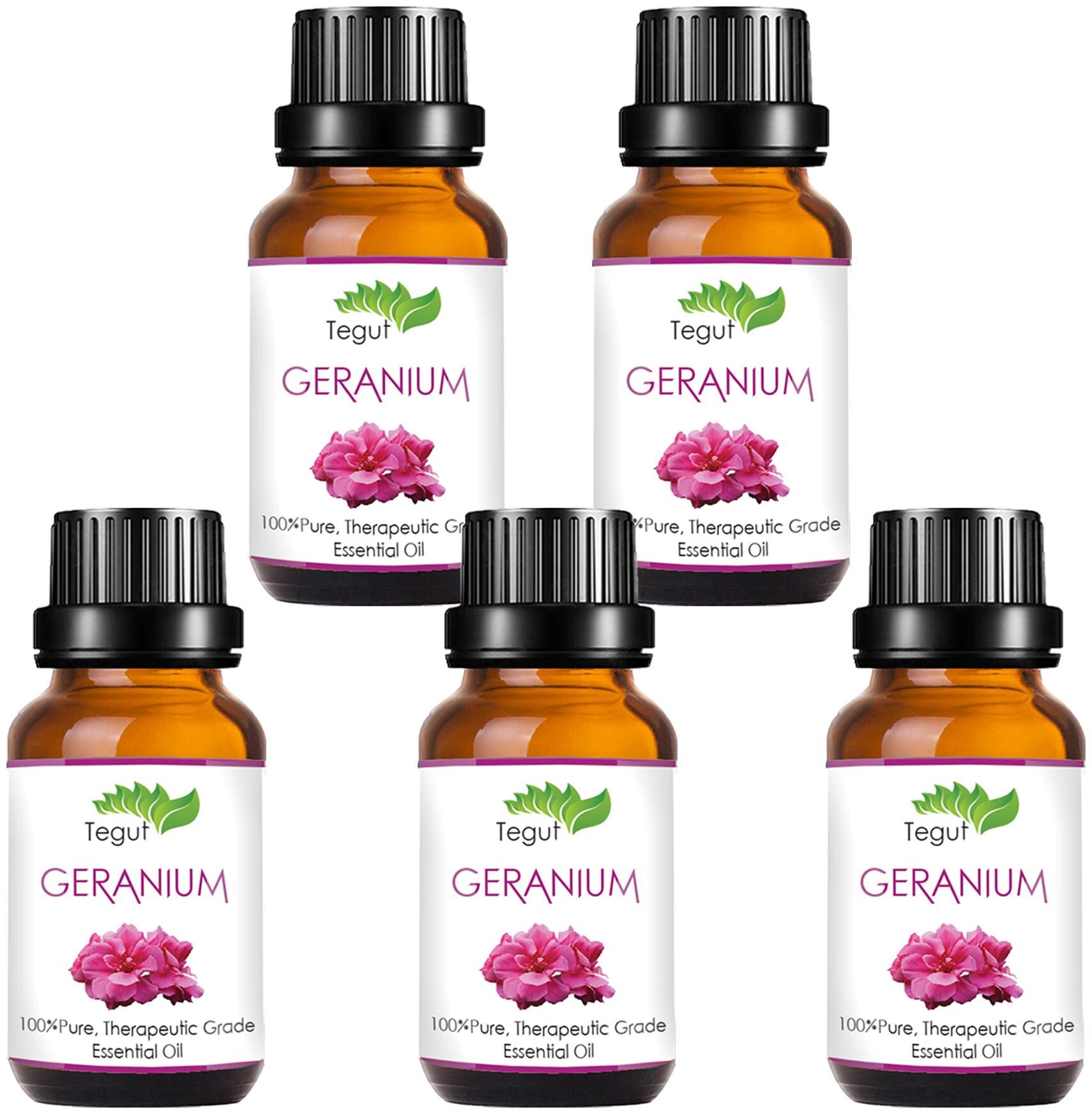 

Tegut Geranium Essential Oil (10 ml) (Pack Of 5)
