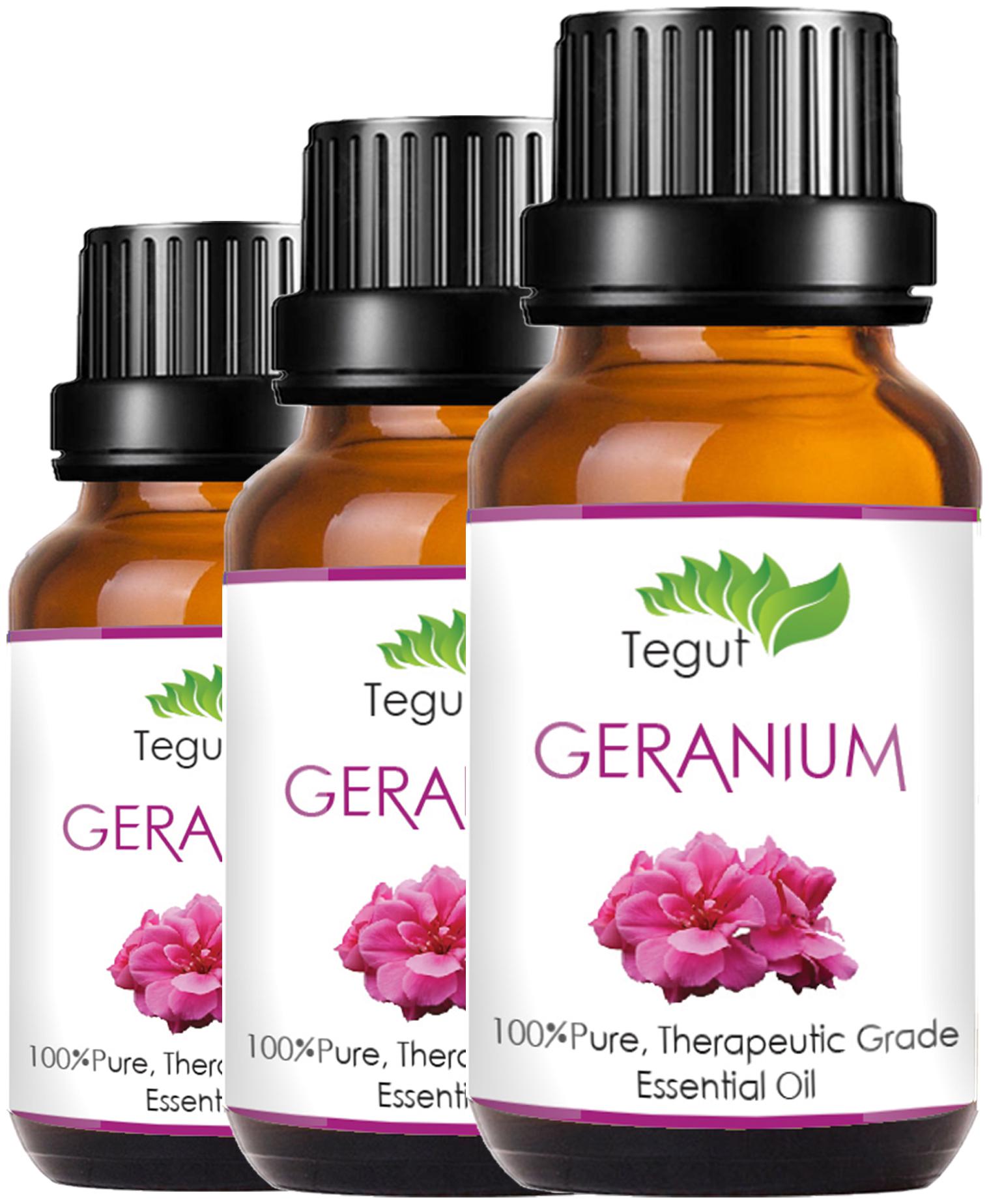 

Tegut Geranium Essential Oil (30 ml) (Pack Of 3)