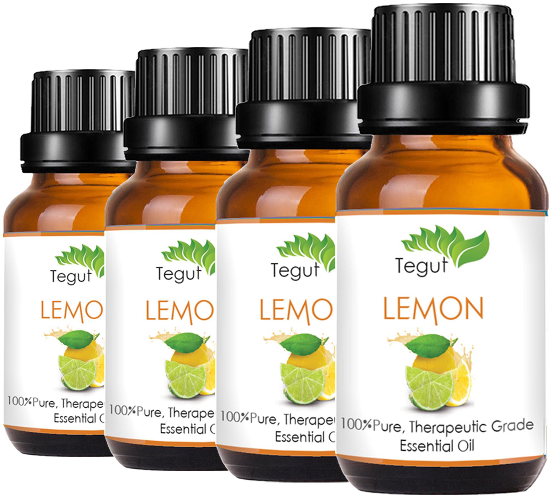 

TEGUT Lemon Essential Oil (10 ml) (Pack of 4)