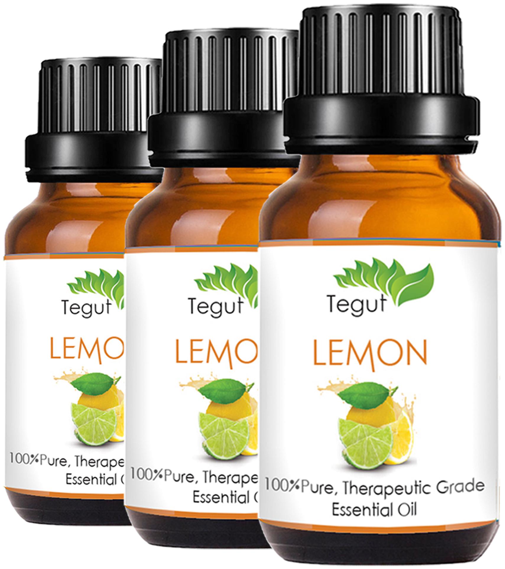 

TEGUT Lemon Cold Pressed Essential Oil (25 ml) (Pack of 3)