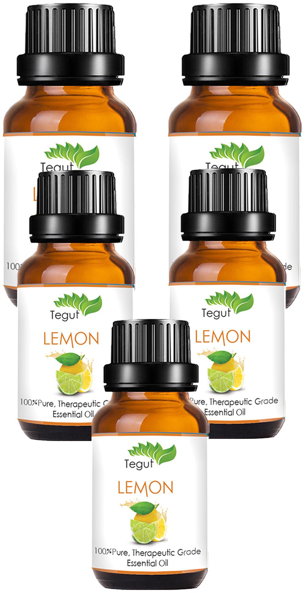 

TEGUT Lemon Essential Oils (25 ml) (Pack of 5)