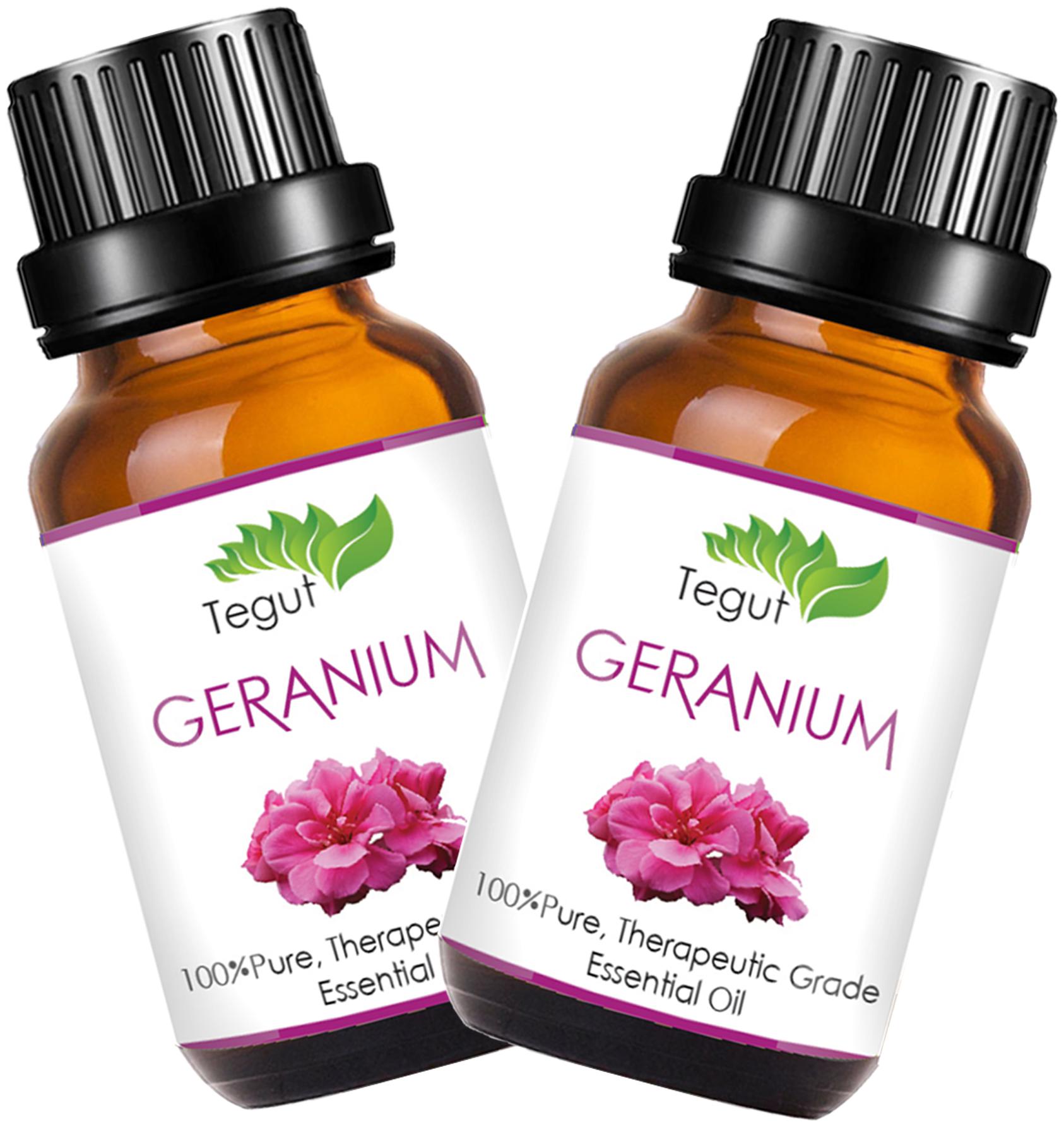 

Tegut Pure Geranium Essential Oil (15 ml) (Pack Of 2)