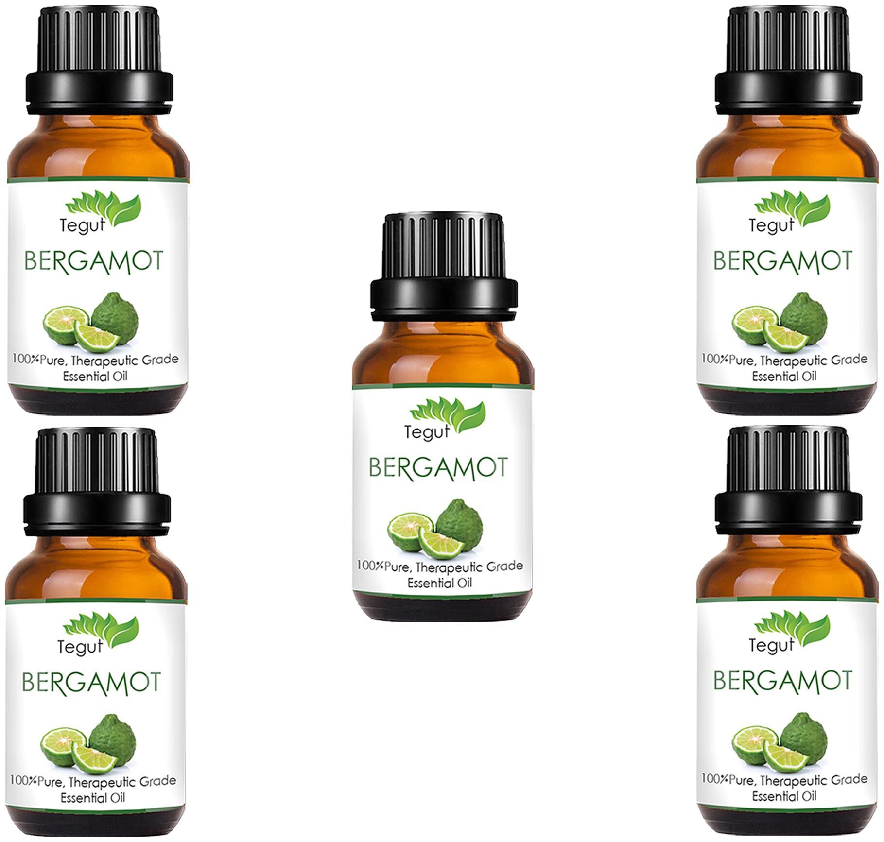 

Tegut Pure Herbal Bergamot Essential Oil (15 ml) (Pack Of 5)