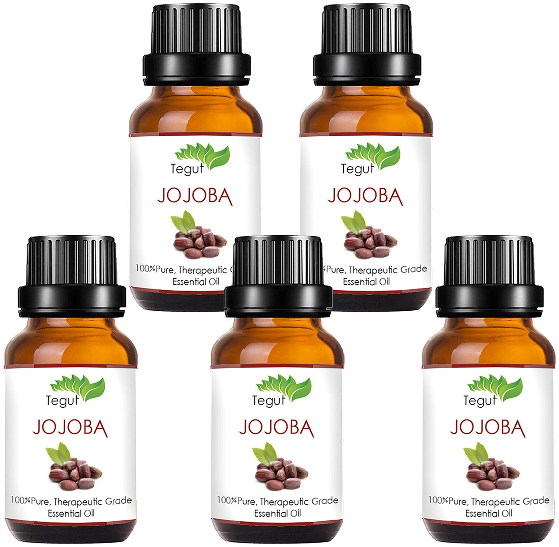

Tegut Pure Natural And Cold Pressed Jojoba Carrier Oil 15 ml (Pack Of 5)