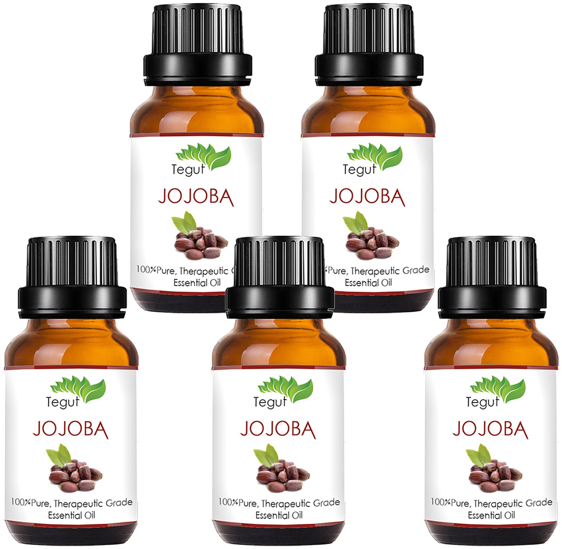 

Tegut Pure Natural And Cold Pressed Jojoba Carrier Oil 20 ml (Pack Of 5)