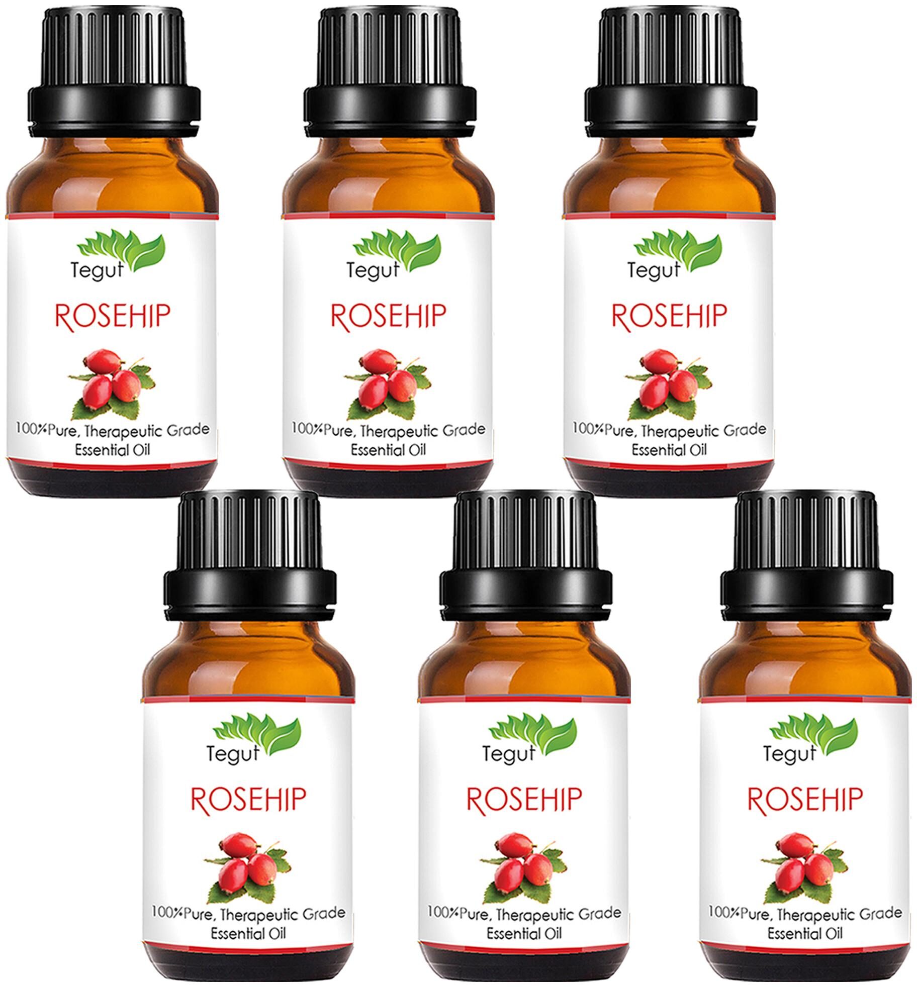 

TEGUT Pure Rosehip Oil (30 ml) (Pack of 6)