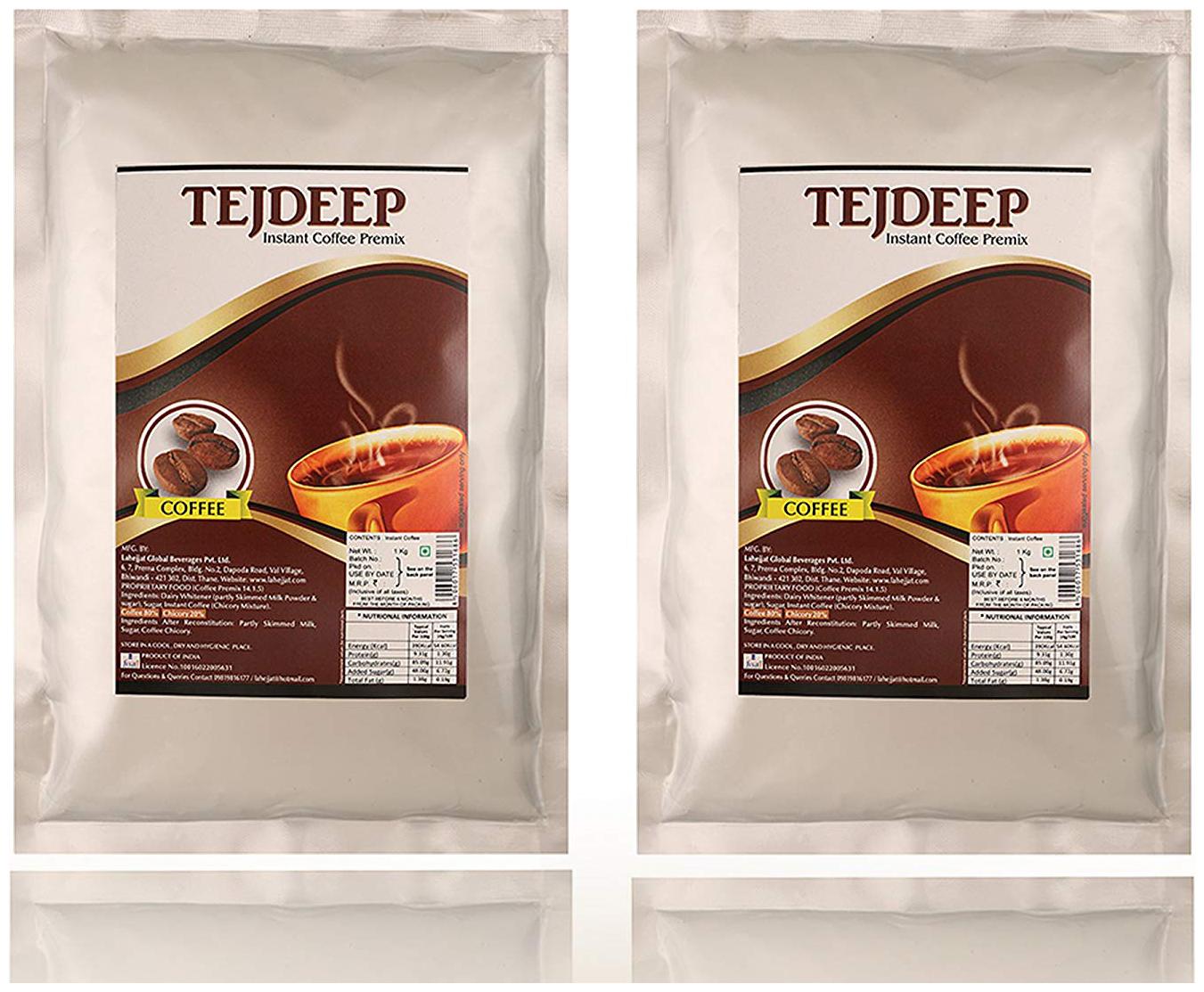 

Tejdeep Instant Coffee Premix - Pack of 2