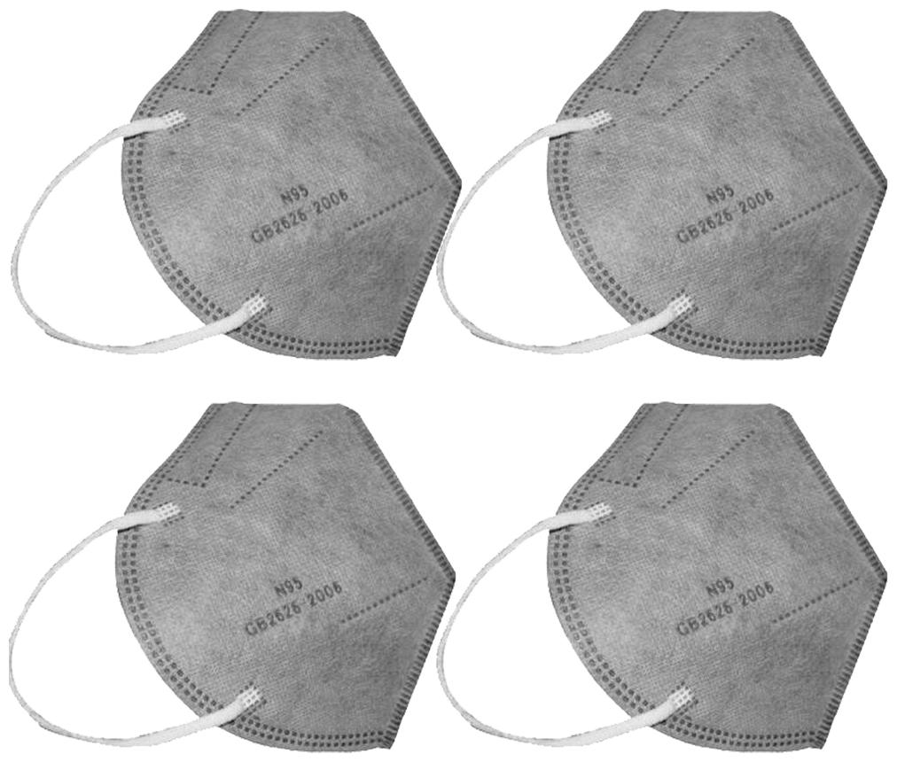

Tendi Anti Pollution N95 Mask Without Filter Grey ( Pack of 4 )