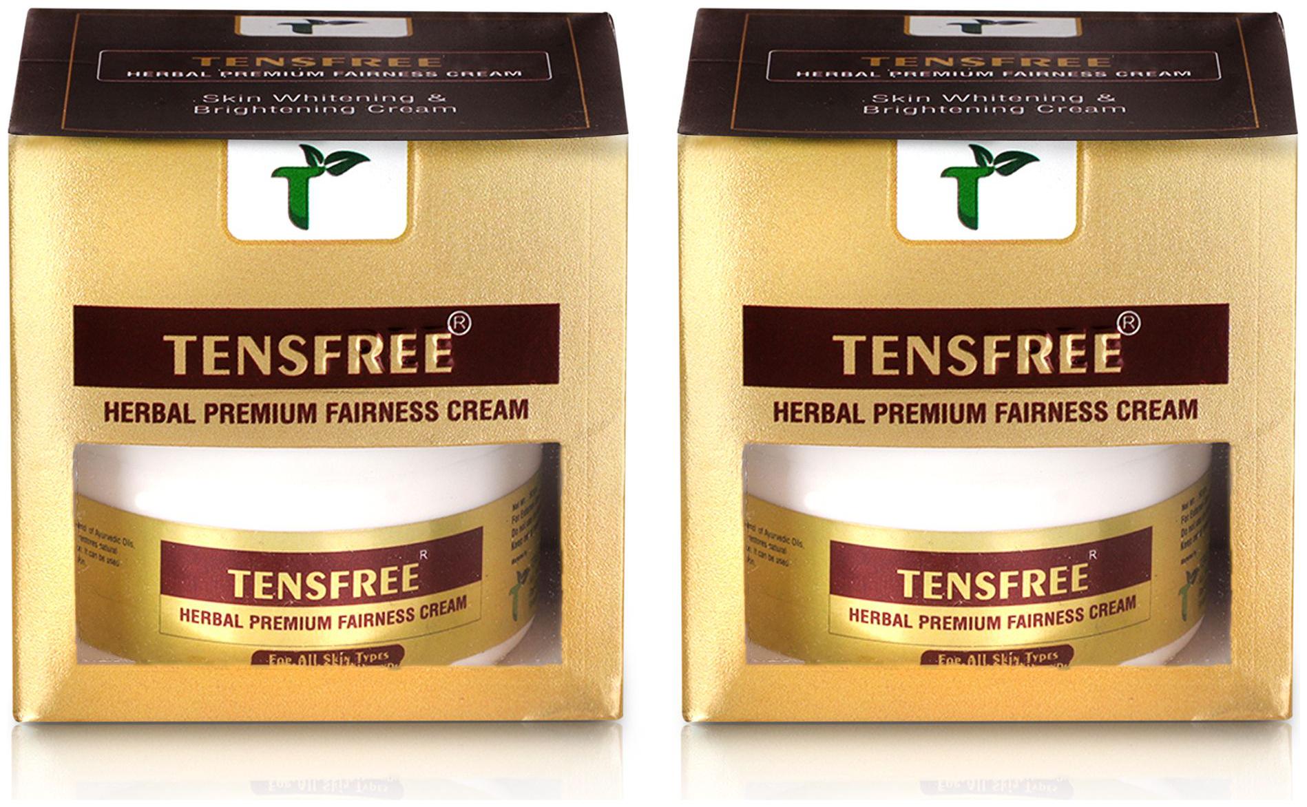 

Tensfree Herbal Premium Fairness Cream 50 g (Pack of 2)