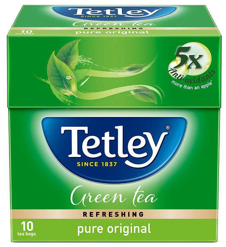 

Tetley Green Tea - Regular 10 Teabags 13 g