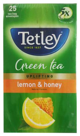 

Tetley Green Tea - Lemon Honey 37 5 g (25 Bags x 1 5 g each)