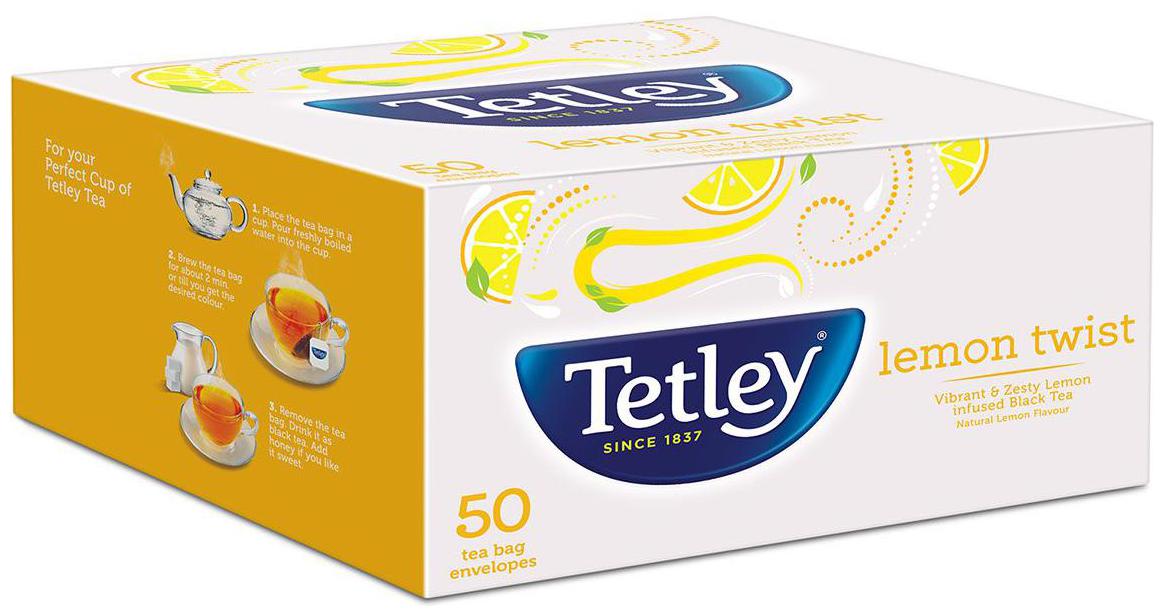 

Tetley Tea - Lemon Twist 50 Teabags 100 g