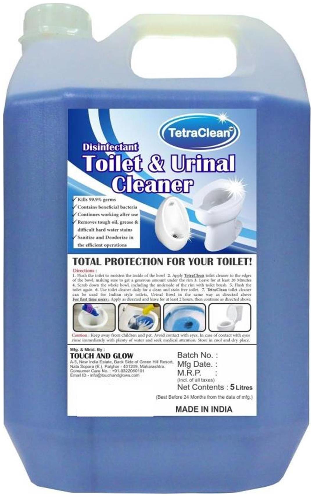 

Tetra Clean Toilet Bowl Regular Liquid Toilet Cleaner (5 L)