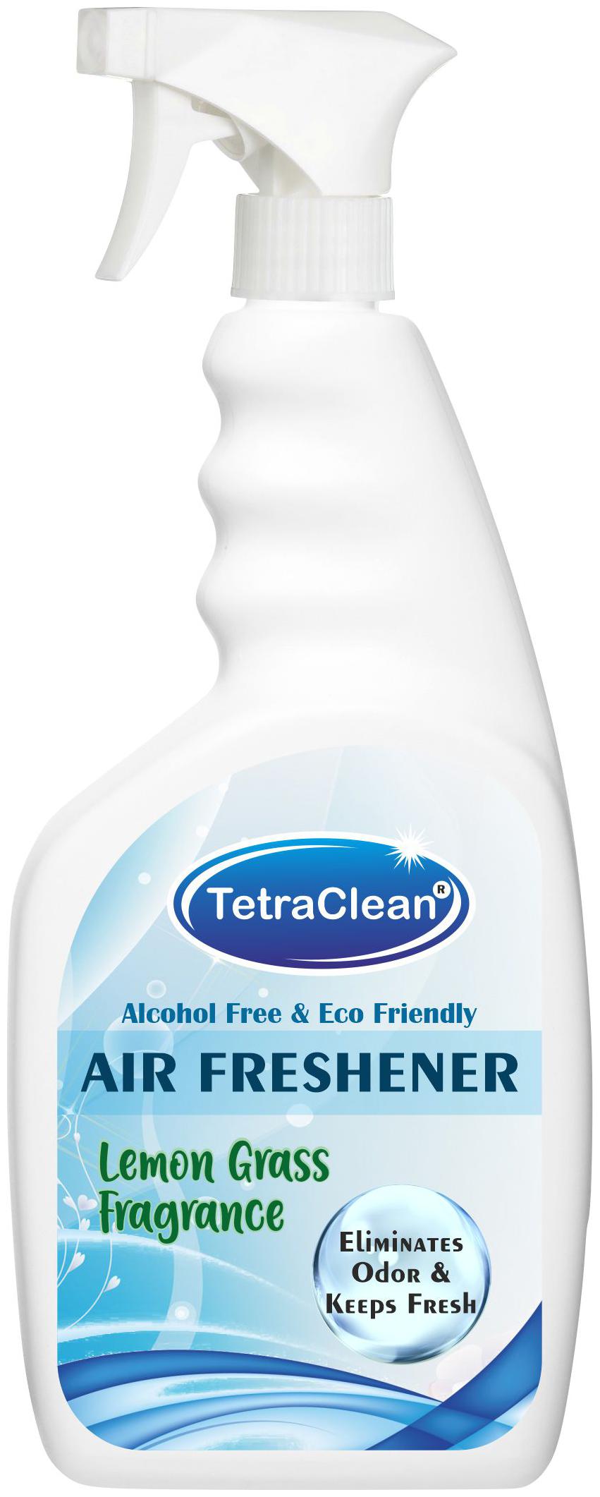 

Tetraclean Multipurpose Air Freshener With Refreshening Fragrance of Lemon Grass (500ml)