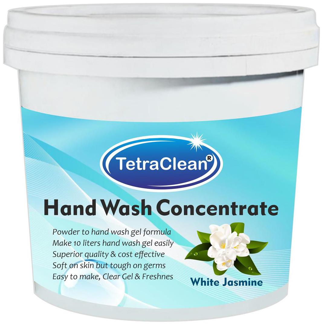 

Tetraclean Superior Quality Hand Wash Concentrate Powder for Formulation of 10 L Hand Wash Gel in Jasmine Fragrance(500 g)