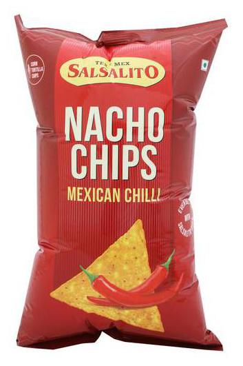 

Tex Mex Salsalito Tortilla Chips - Chilli Flavored Corn Chips 150 g