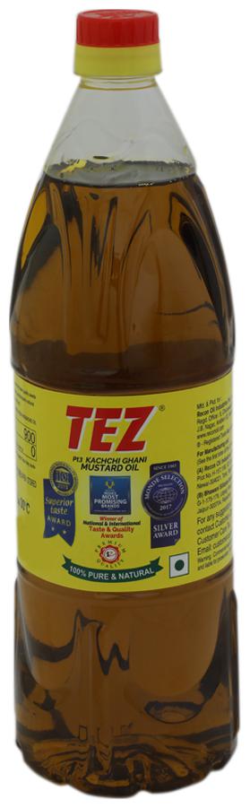 

Tez Oil - Mustard (Kachchi Ghani) 1 L