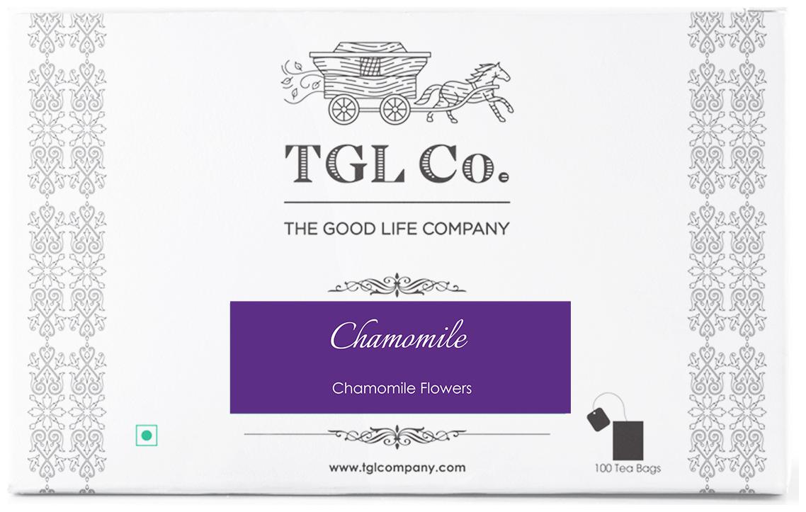 

TGL Co Chamomile Tea Bags Herbal Tea 100 Tea Bags (Pack Of 1)