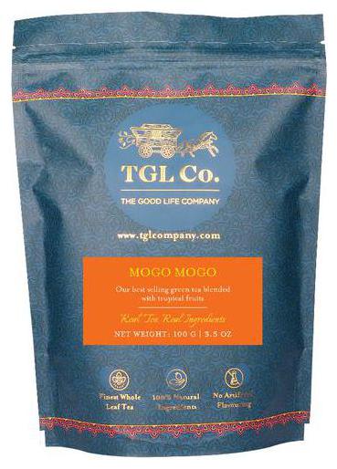 

TGL Co Mogo Mogo Green Tea With Natural Fruits 100 g