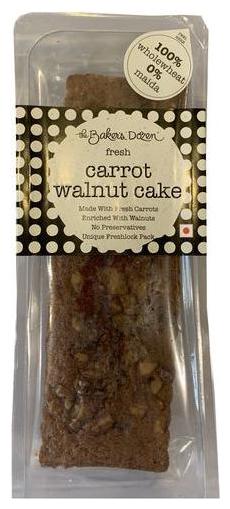 

The Baker s Dozen Carrot Walnut Cake - 100 Wholewheat 300g