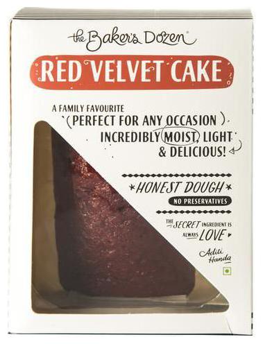 

The Baker s Dozen Red Velvet Cake 150 g