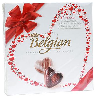 

The Belgian Chocolate Hearts 200 g