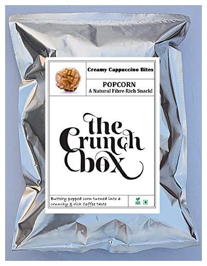 

The Crunch Box Special Value Pack - Creamy Cappuccino Bites Popcorn 1kg