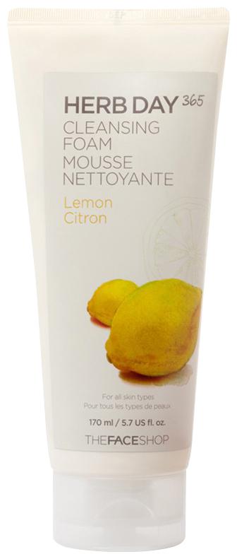 

The Face Shop Herb Day 365 Cleansing Foam Lemon (170ml) Pack of 1