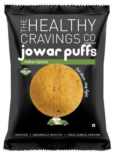 

The Healthy Cravings Co Roasted Jowar Puffs - Indian Spices 25 g