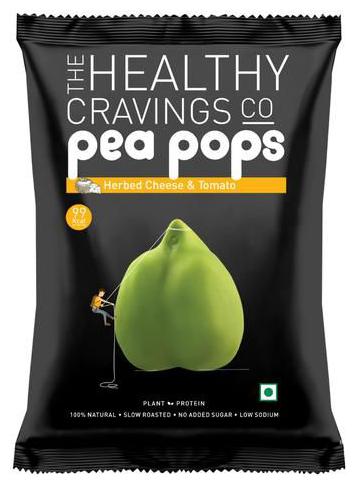 

The Healthy Cravings Co Pea Pops - Herbed Cheese Tomato 25 g