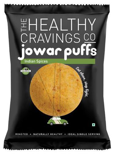 

The Healthy Cravings Co Roasted Jowar Puffs - Indian Spices 25 g