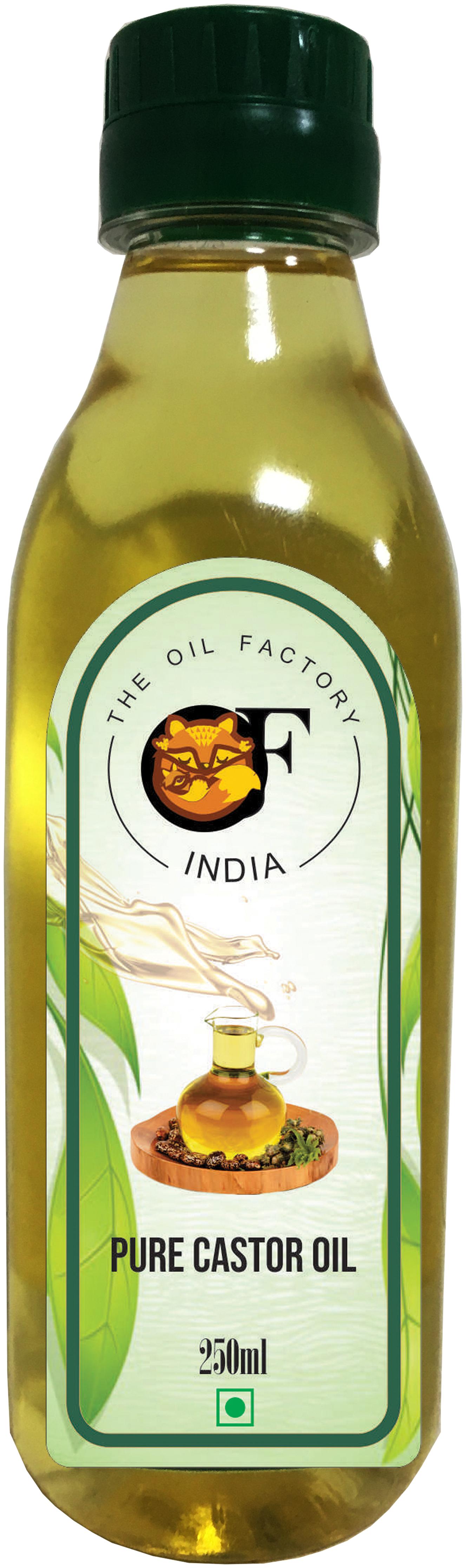 

The Oil Factory Cold Pressed 100 Pure Castor Oil - 250 ml