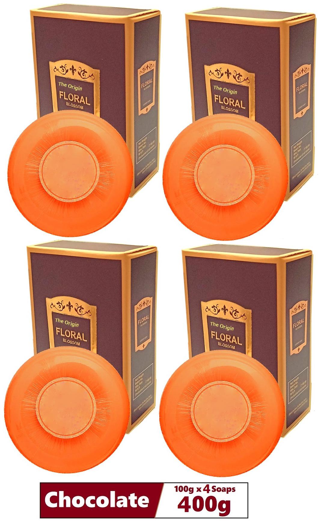 

The Origin Handmade Natural Chocolate Soap Skin Care 100 g (Pack of 4)