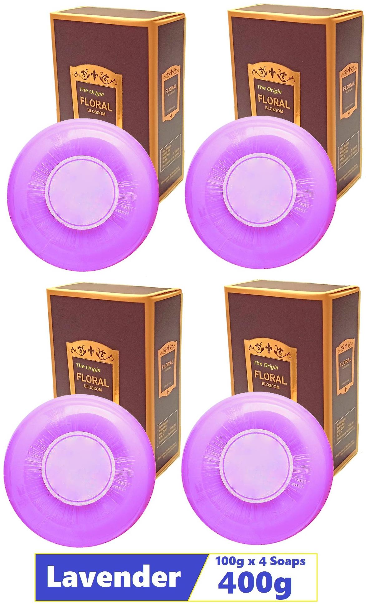

The Origin Handmade Natural Lavender Soap Skin Care 100 g (Pack of 4)