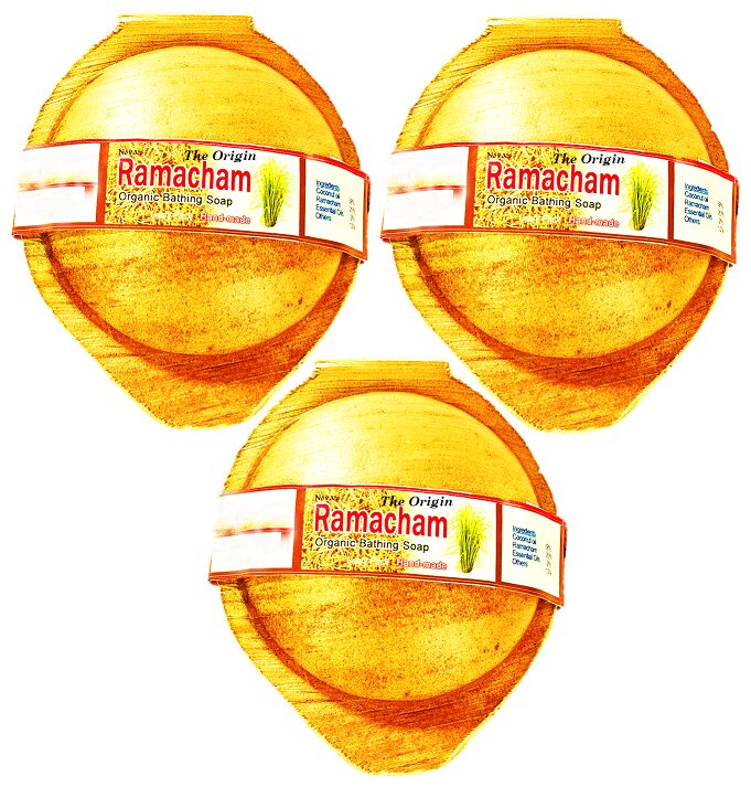 

The Origin Kerala Ayurvedic Ramacham Herbal Body Soap 100g (Pack Of 3)
