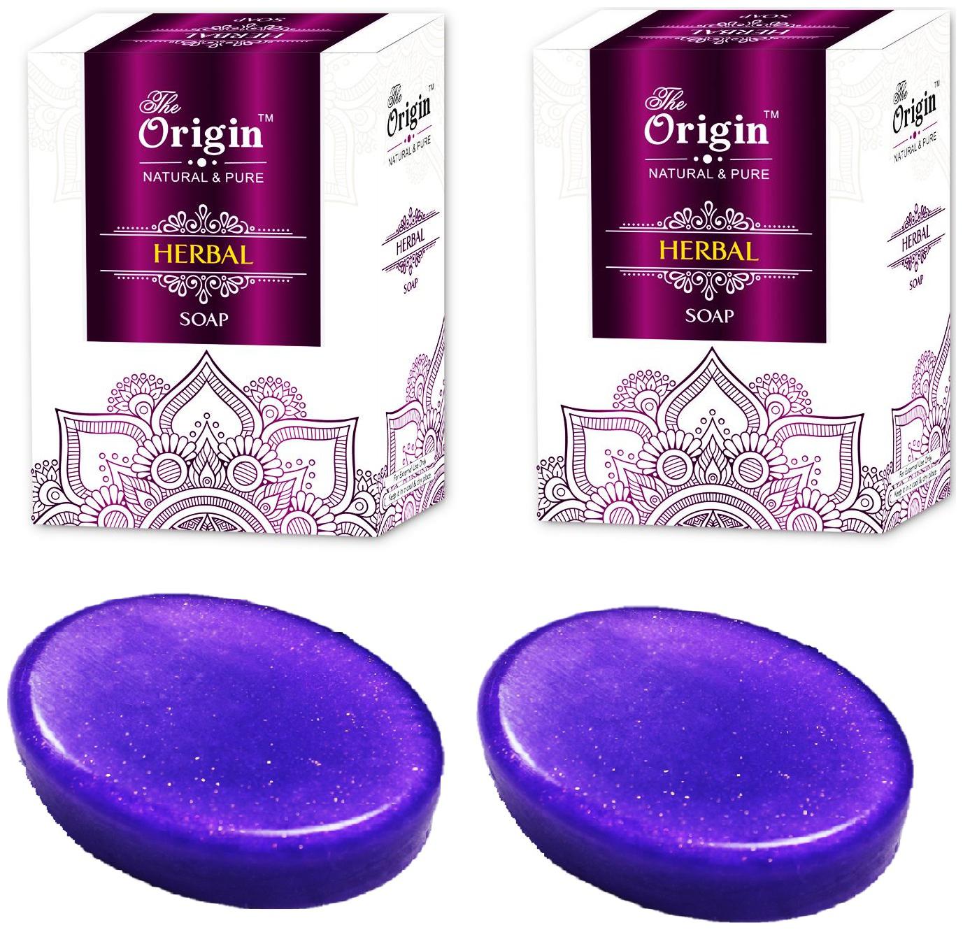 

The origin Natural Pure Herbal Soaps -75 g ( Pack of 2)