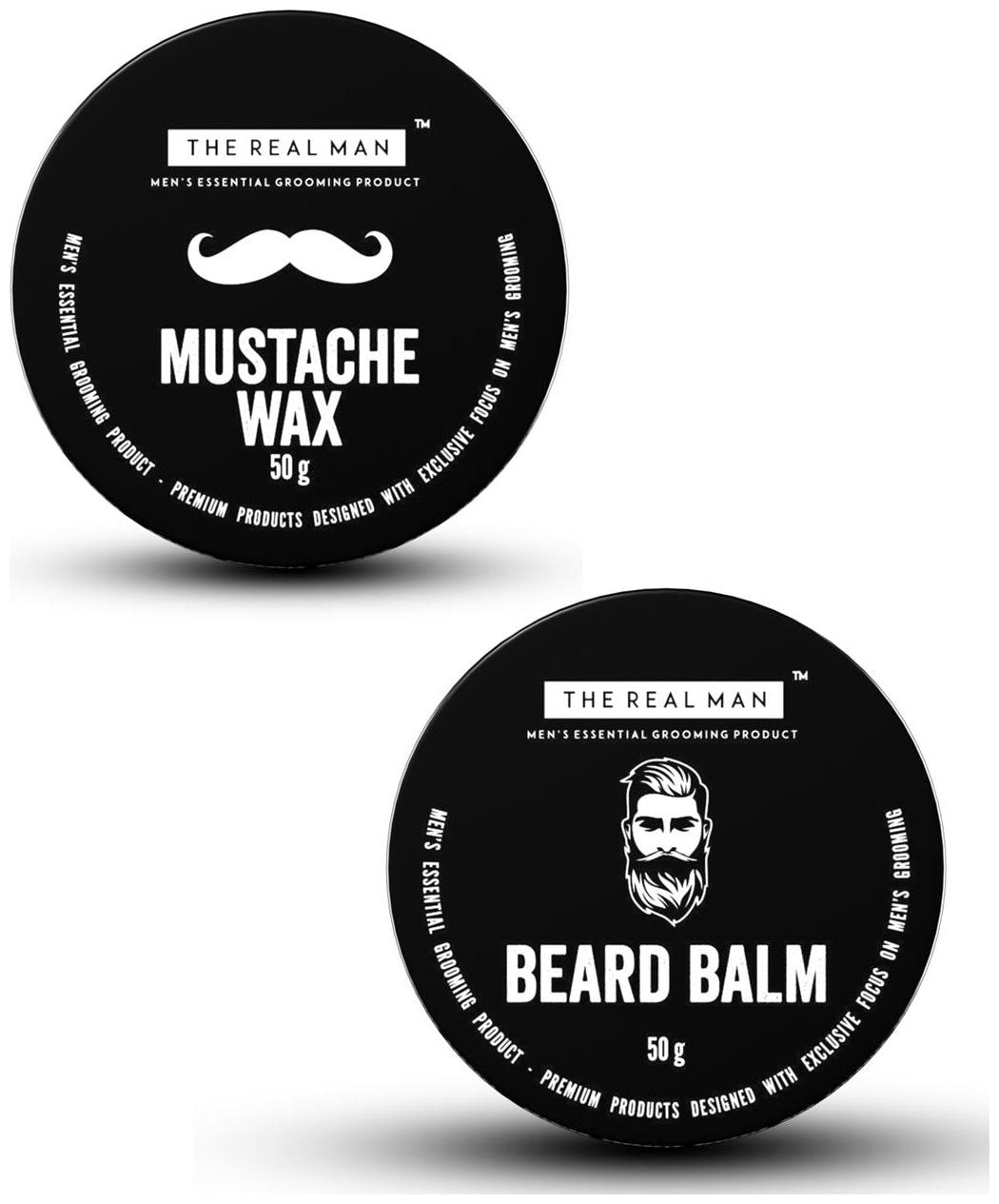 

The Real Man Beard Balm And Mustache Wax
