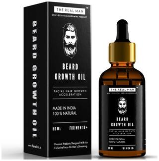 Buy The Real Man Beard Growth Oil 100 Organic Beard And Moustache