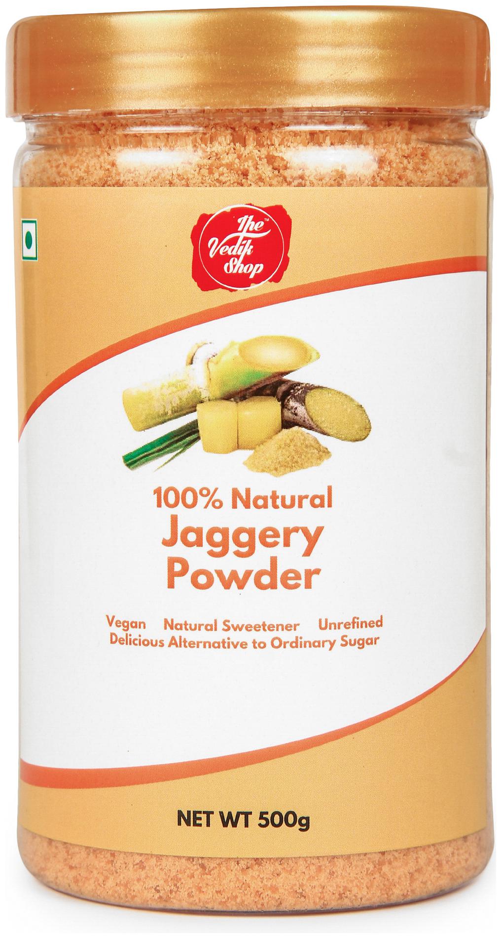 

The Vedik Shop Natural Jaggery Powder (Sugar Substitute)-500g