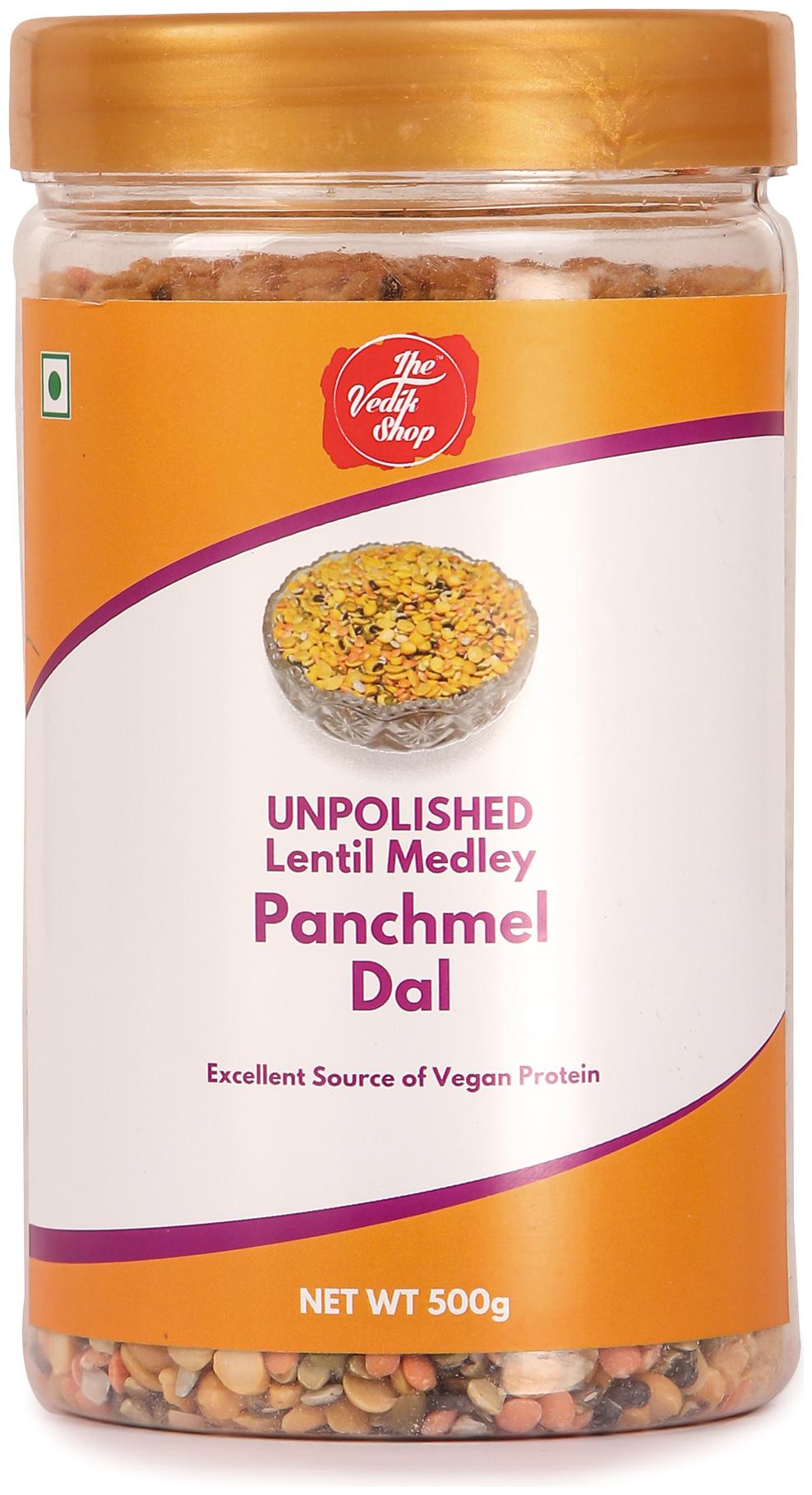 

The Vedik Shop Panchmel Dal (Lentil-Medley)-500g