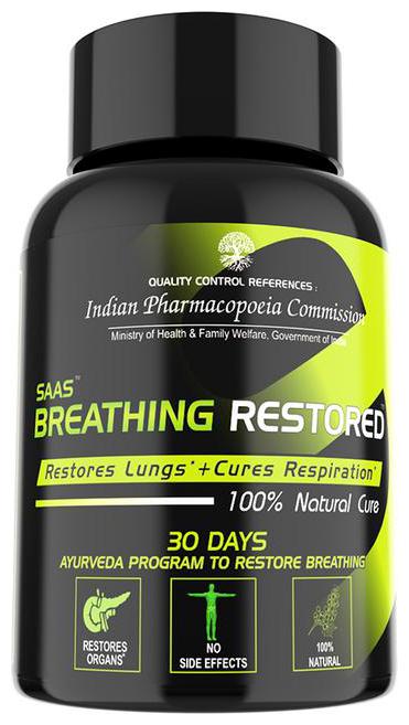 

The Yoga Man Lab Natural Breathing Restorer - Helps person suffering Asthma Makes lungs stronger
